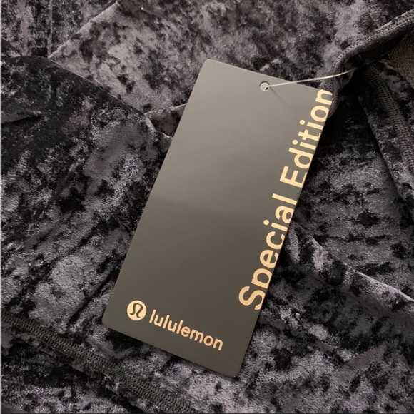 All Aligned Mock Neck Long Sleeve Shirt Crushed Velvet - Picture 5 of 6